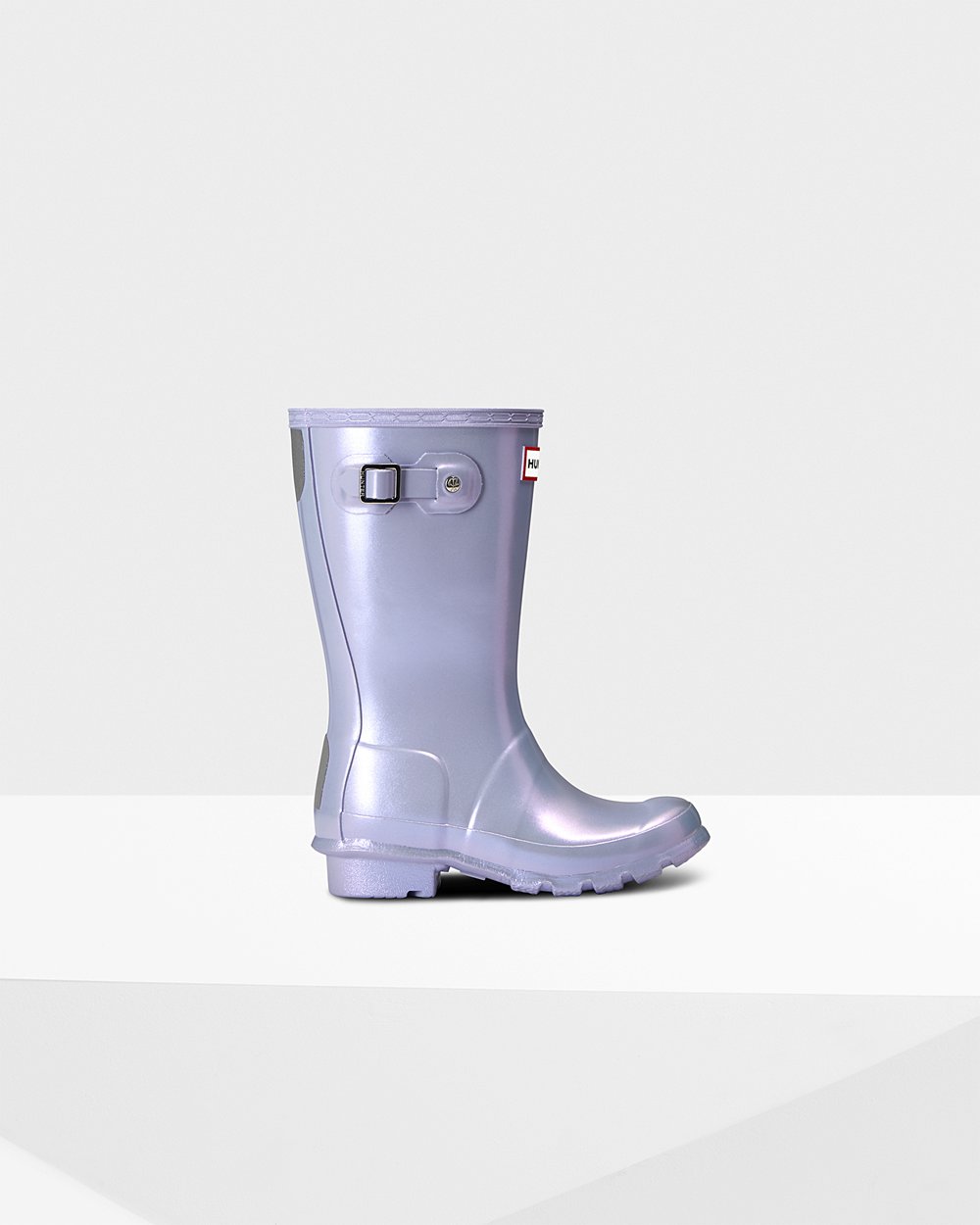 Kids Hunter Original Big Nebula | Rain Boots Purple | NZ-2749-SBDV